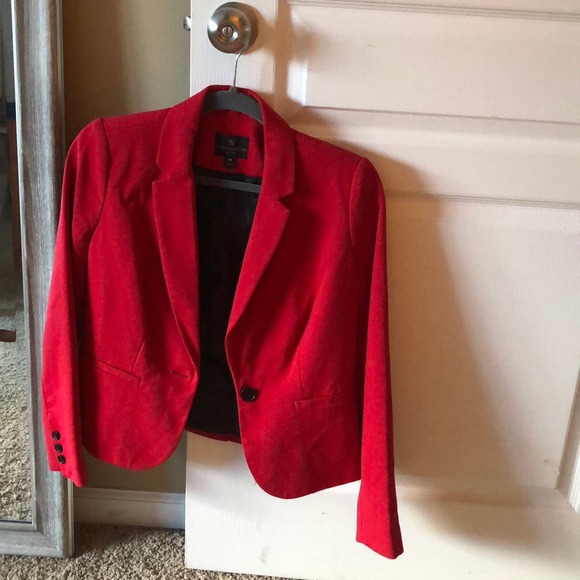 Worthington Jackets & Blazers - Red Worthington Blazer